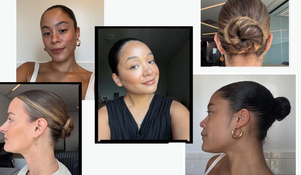 How to Get a Flawless Slicked-Back Bun—With Photos and Videos
