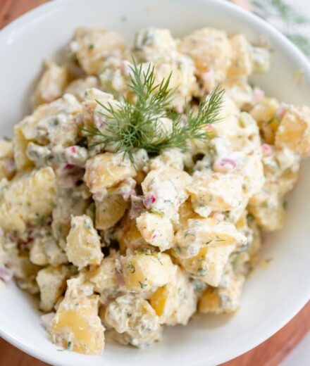Dill Pickle Potato Salad