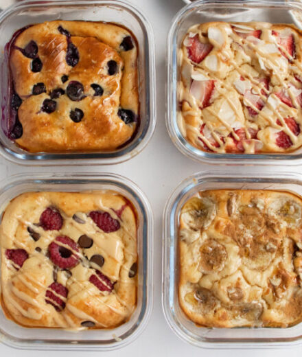 Protein Pancake Pots 4 Ways – JSHealth